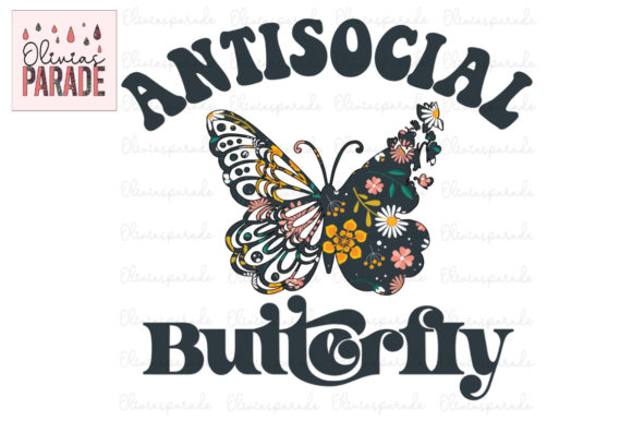 Anti Social Butterfly Floral: A Strategic Design for Creative Expression and Business Growth