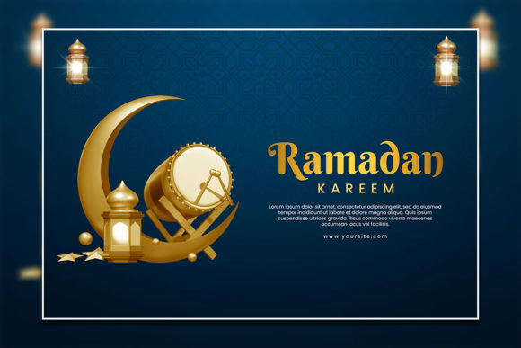 Blue Gold Ramadan Kareem Poster Template: A Practical Guide for Customization and Promotion