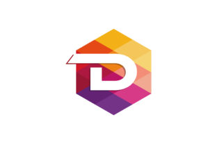 D Letter Colorful Hexagon Logo: A Versatile and Eye-Catching Design for Modern Businesses