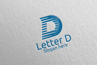 Digital Letter D Logo Design 10: A Modern Solution for Professional Branding